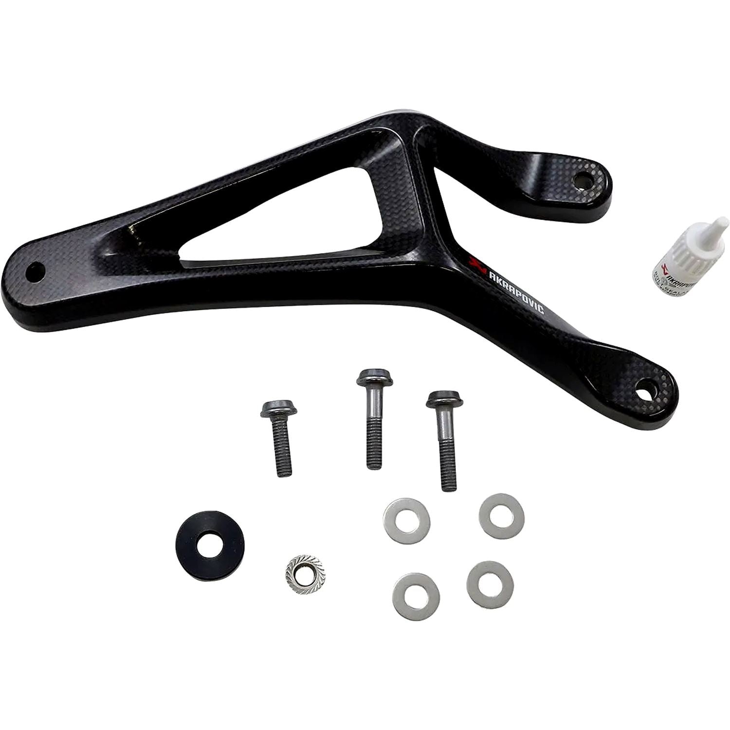 Akrapovic Carbon Fiber Silencer Bracket For Kawasaki ZX-10 RR 1000 ABS Ninja 2021-2026